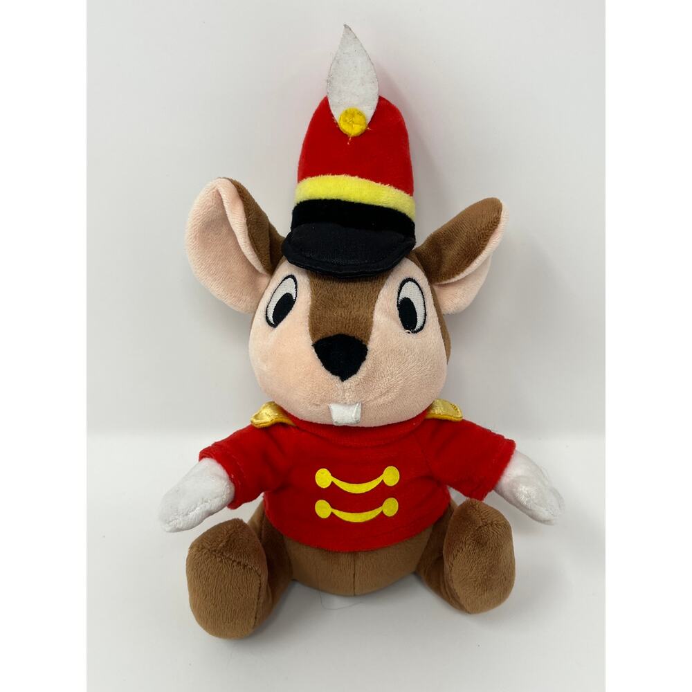 Disney Parks Timothy Q Mouse Plush 9 Inch Dumbo Circus Ringmaster Stuffed Animal